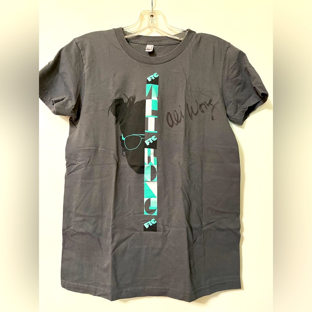 Ali Wong concert t shirt; autographed.